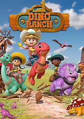 Dino Ranch (Animations-Serie, 52 Folgen)&nbsp;· Dialogbücher (1. Staffel) und Synchronregie&nbsp;· Deutscher Titelsong: „Auf der Dino Ranch“